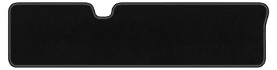 Productafbeelding van Velours achtermatten voor Hyundai SantaFe II 2006-2012 – 2-delig, zwart, op maat – Wielganizator LUX