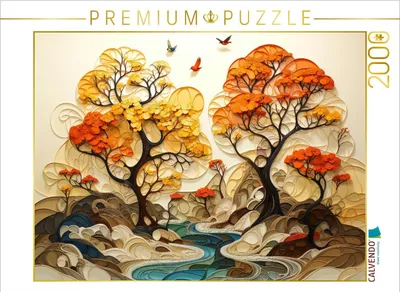 Produktbild von CALVENDO Puzzle Baum Kunst | 2000 Teile Lege-Größe 90x67cm Foto-Puzzle für glückliche Stunden