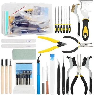 Productafbeelding van Solidchoice - 3D Printer Deburring Tools Set met 42 Stukken