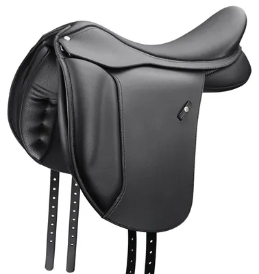 Produktbild von Wintec Sattel 500 DR Weit Dressursattel Schwarz 17,5''/ 44 cm
