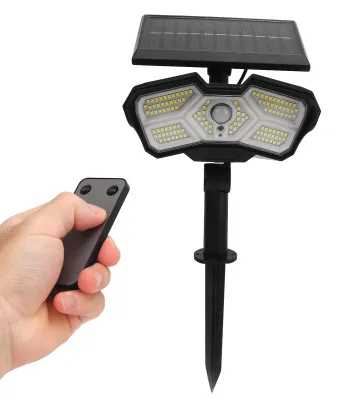 Solar-Spotlights, wasserdicht, 2 Helligkeitsmodi, für Garten