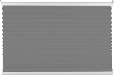 Produktbild von Plissee - Hellgrau - 80 x 130 cm - Klemmfix