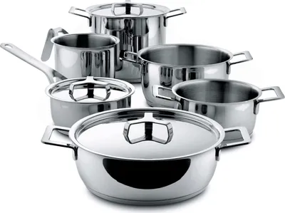 Immagine prodotto di Alessi AJM100S9 pentola set 9 pezzi
