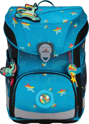 Produktbild von DerDieDas ErgoFlex Easy LED Rainbow Star Schulranzenset 5-teilig