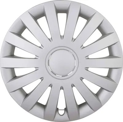 Produktbild von Albrecht Radzierblende Wind 13" silber matt Radkappe