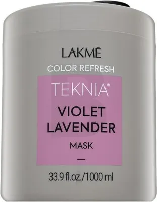 Obrázek produktu pro Lakmé Teknia Color Refresh Violet Lavender Mask vyživující maska s barevnými pigmenty pro vlasy s fialovými odstíny 1000 ml