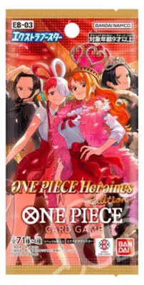 Produktbild von One Piece Card Game EB03 Heroines Edition Booster Englisch