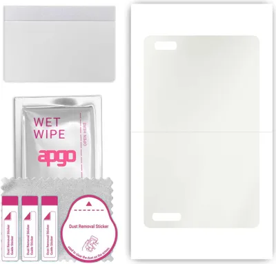 Produktbild von apgo Rückseite Schutzfolie, Matt, kompatibel mit Teclast P80X, Hinten Hydrogel-Displayschutzfolie mit Positionierhilfe, kratzfest, einfache Montage