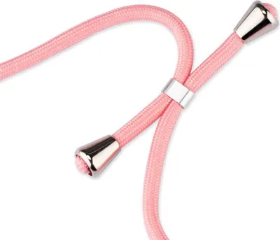 Produktbild von Handy Hülle mit Band Schutzhülle Handykette Seil Silikon Handy Tasche mit Schnur Apple iPhone 11 Rosa