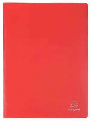 Productafbeelding van EXACOMPTA registerboek, DIN A4, polypropyleen, 100 bladzijden, rood