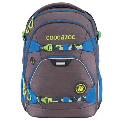Produktbild von Coocazoo Schulrucksack Scalerale Rucksack 30L Schulranzen höhenverstellbar ab 5. Klasse BLUE CAMOU 188146