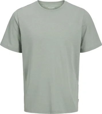 Obrázok produktu pre Jack & Jones Organické melanžové tričko s krátkym rukávom zelené S pánske zelené S