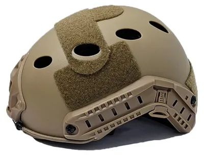 Image de Casque tactique, matériau durable, ajustement réglable, couleur kaki