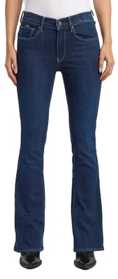 Produktbild von G-STAR Damen 3301 Flare Jeans, Blau (Worn in Midnight D21290-8968-G845), 28W / 3