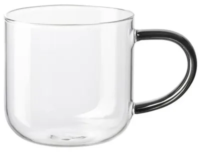 Produktbild von Asa Henkelbecher Coppa Glas Grau (400ml)