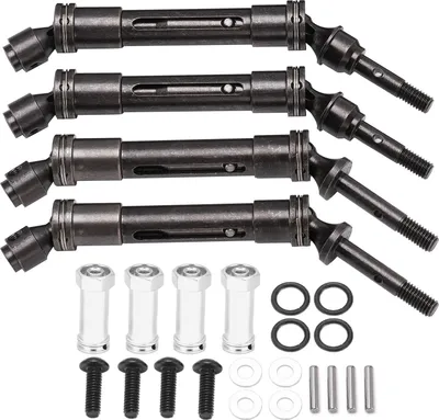Produktbild von Vorder- und hintere Antriebswelle Aluminiumlegierung Langlebiger CVD -Upgrades Teile für Traxxas 1/10 RC Carsilver