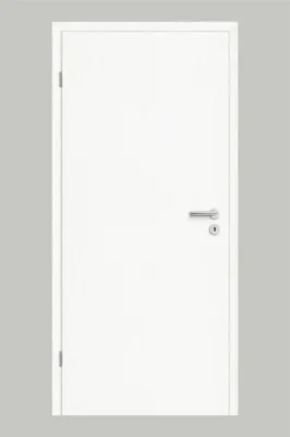 Produktbild von Pertura Zimmertür Yori CPL Masera Weiß aufrecht 98,5x198,5 cm Links