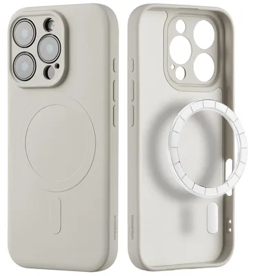 Imagen del producto de Funda de Colores con MagSafe para Apple iPhone 16 Pro - Beige
