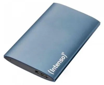 Produktbild von Intenso Premium 500 GB externe SSD-Festplatte blau