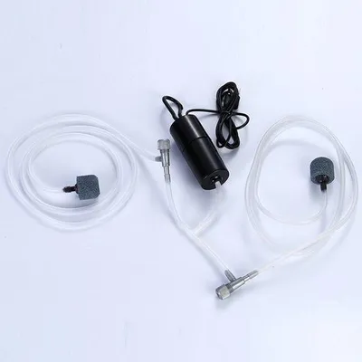 Obrázek produktu pro Malá, tichá USB pumpa na vzduch do akvárií, malé rozměry