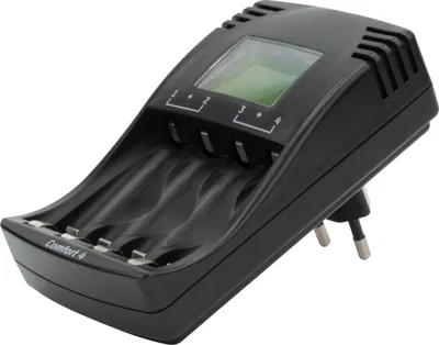 Obrázok produktu pre Ansmann 1001-0037 NIBC-COMFORT4-EU-BL Zásuvná nabíjačka, až pre 4 batérie