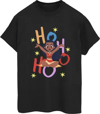 Produktbild von Moana - "Ho Ho Ho" T-Shirt für Damen BI53995 (XL) (Schwarz)