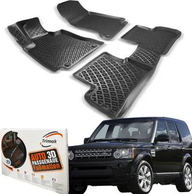 Produktbild von Trimak Autofußmatten kompatibel mit Land Rover DISCOVERY 4.Gen (2009- 2016) Auto Allwetter Gummimatten