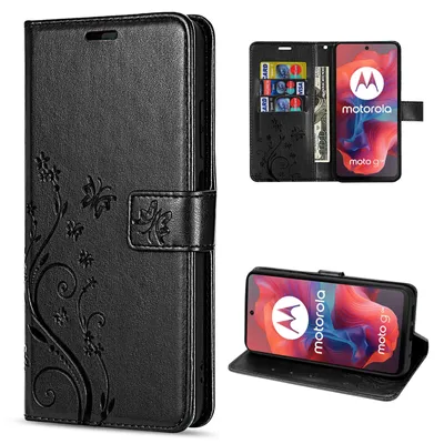 Produktbild von Hülle Motorola Moto G04 / G24 /E14 Handyhülle mit [Standfunktion][Kartenfächern]