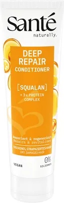 ODŻYWKA DO WŁOSÓW REGENERUJĄCA DO WŁOSÓW SUCHYCH I ZNISZCZONYCH SKWALAN I POTRÓJNY KOMPLEKS PROTEINOWY ECO 150 ml - SANTE