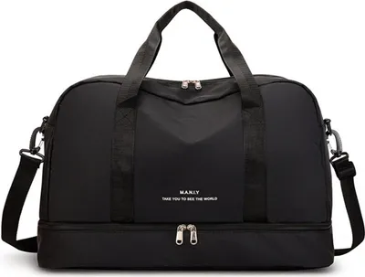 Produktbild von Sporttasche Reiserucksack,Handgepäcktasche mit Nass-Trocken-Trennung,Fitnessfach