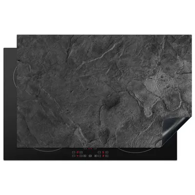Produktbild von KitchenYeah© Herdabdeckplatte concrete23-3-2-evfl-v2 , 81x52cm, Küche Deko, Glaskeramikkochfeld Herdabdeckung, Abdeckplatte fùr Kochfeld