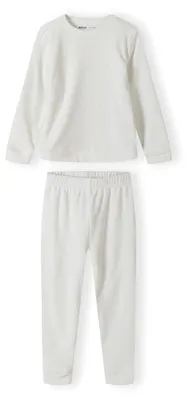 Image de Pyjama Minoti, couleur crème, taille 128, pour filles