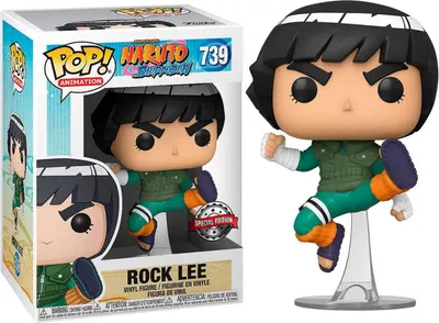 Zdjęcie produktu dla Funko Pop! Naruto Rock Lee - Ekskluzywna figurka winylowa oficjalny produkt