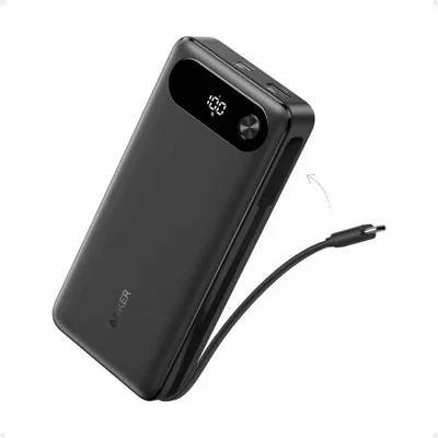 Immagine prodotto di ANKER Banca di alimentazione Anker (20K, 87W, cavo USB-C integrato)