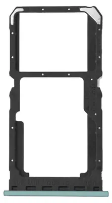 Image de Clappio, support de carte SIM pour Oppo A79 emplacement nano-SIM, vert