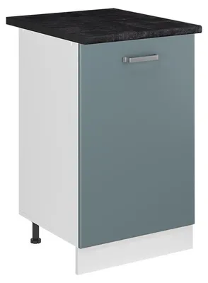 Obrázok produktu pre Kuchynská spodná skrinka Vicco R-Line Modrošedá/biely 50 cm antrasiitti työtaso, Model 70148