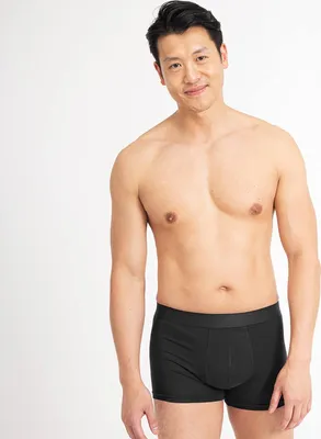 Produktbild von Asaka 12er-Pack Boxer Bambus Schwarz - L / Schwarz