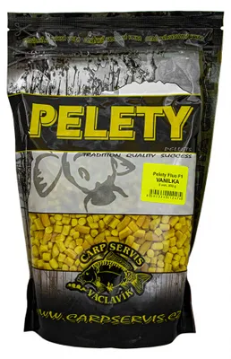Image de Carp Servis Vaclavik Fluo F1 Pellets - 800g 6mm Jaune, vanille