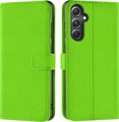 Produktbild von Conie Klapp Tasche für Samsung Galaxy S23 FE Kartenfach Rundumschutz Hülle in Grün