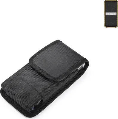 Produktbild von Holster Gürteltasche kompatibel mit Ulefone Armor X8i Holster Gürtel Tasche wasserabweisend Handy Hülle Schutz Hülle Outdoor schwarz K-S-Trade