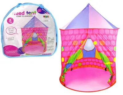 Produktbild von Zeltpalast-Schloss-Prinzessinnen-Basis für Kinder Rosa