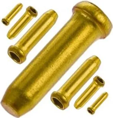 Produktbild von PROX Aluminium Kabelende GOLD