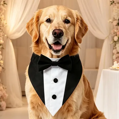 Productafbeelding van Honden Vlinderdas Bandana voor Feestelijke Gelegenheden