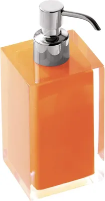Produktbild von Seifenspender Orange 16,2 x 7 x 7 cm
