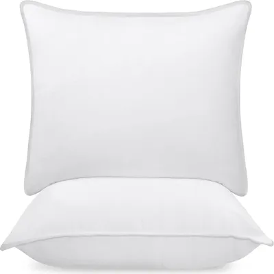 Produktbild von Schlafkissen Utopia Bedding 2 Stück 80x80 cm weich atmungsaktiv weiß