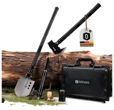 Produktbild von Klappspaten BW Bundeswehr Multifunktional Outdoor Spaten mit Axt Dönges