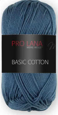 Produktbild von Pro Lana Basic Baumwolle 50g (68) dunkelblau
