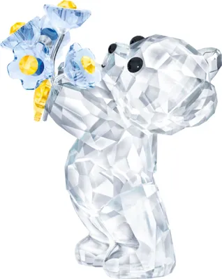 Obrázok produktu pre SWAROVSKI krištáľová figúrka forget-me-not unisex modrá KRIS BEAR 5427993