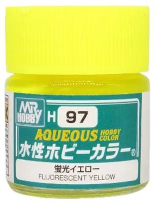 Productafbeelding van GUNZE GSH097 Fluorescerend geel (10 ml)