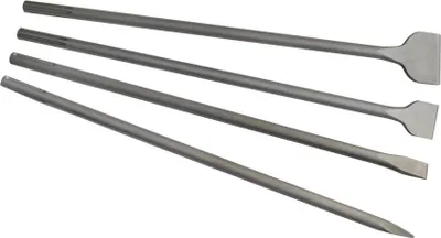 Produktbild von 4x SDS Max Meißelset 600 mm für Bosch, Makita, Dewalt, Milwaukee, AEG, Hilti